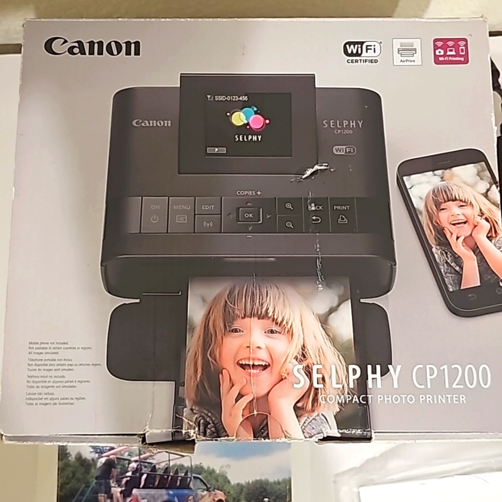 Canon CP1200 Selphy Printing! Mobile Delivers Canon SELPHY CP1200